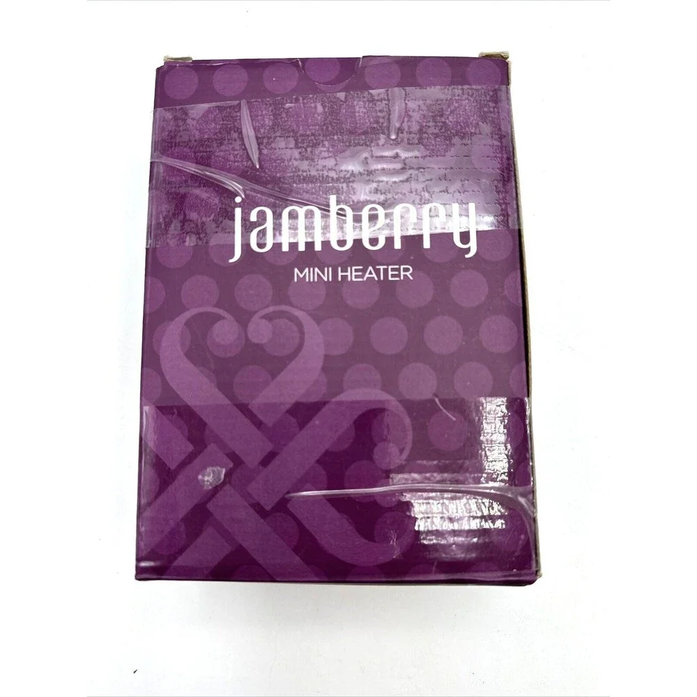 Original Jamberry Mini Heater for Nail Wraps Purple/Black- NEW IN BOX